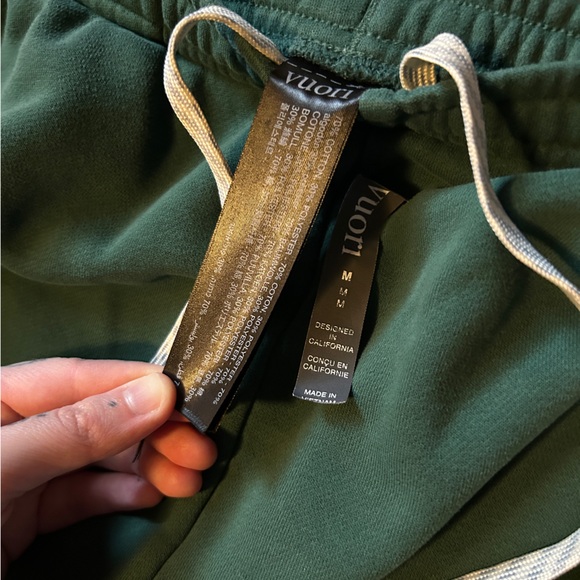 Vuori Sedona Straight Leg Sweatpants in Viridian - Picture 7 of 7